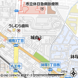 池田バッティングセンター周辺の地図