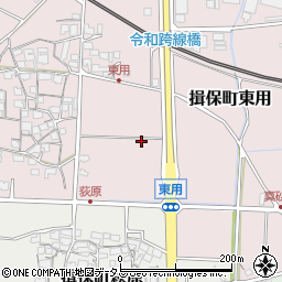 兵庫県たつの市揖保町東用957周辺の地図