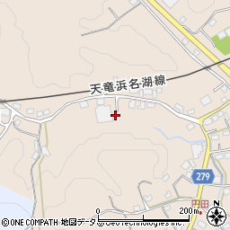 静岡県周智郡森町円田1348-1周辺の地図