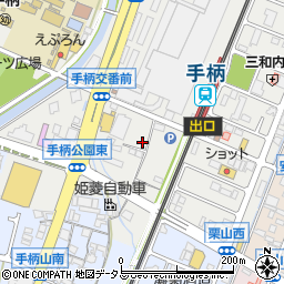 兵庫県姫路市東延末周辺の地図