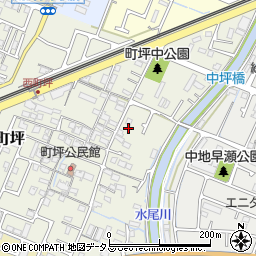 兵庫県姫路市町坪224周辺の地図