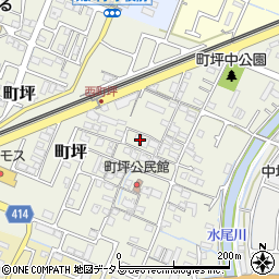 兵庫県姫路市町坪203周辺の地図