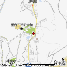 岡山県加賀郡吉備中央町吉川1153周辺の地図