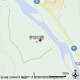 特別養護老人ホーム宇甘川荘　グループホームふるさと周辺の地図