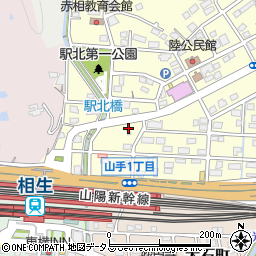 那波変電所周辺の地図