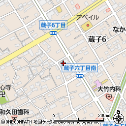 初穂商事株式会社　豊橋営業所周辺の地図
