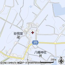 兵庫県加古川市平荘町磐1028-2周辺の地図