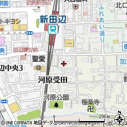 栄仁会訪問看護ステーション京たなべ居宅介護支援事業所周辺の地図