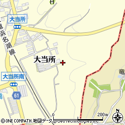 静岡県磐田市大当所55-1周辺の地図