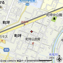 兵庫県姫路市町坪201周辺の地図