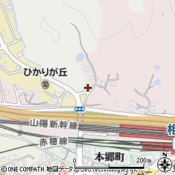 兵庫県相生市ひかりが丘25周辺の地図