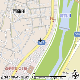 兵庫県姫路市広畑区西蒲田1119周辺の地図