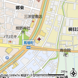 アウトレット＆リサイクルエーワン豊川店周辺の地図