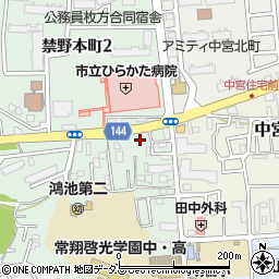 AGES.CAFE周辺の地図