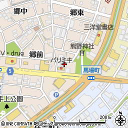 有限会社梅十豊川周辺の地図