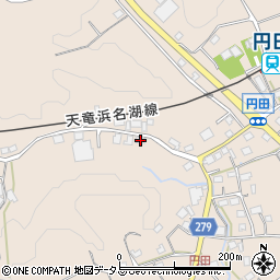 静岡県周智郡森町円田1351周辺の地図