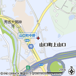 兵庫県西宮市山口町上山口1-31周辺の地図