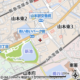エンゼルハイム宝塚第５周辺の地図