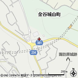 日星コーポレーション金谷営業所周辺の地図