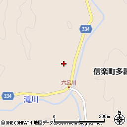 滋賀県甲賀市信楽町多羅尾1152周辺の地図