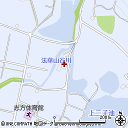 大浦牧場周辺の地図