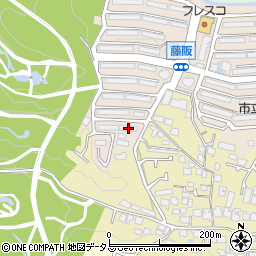 枚方藤阪ハイツＢ１０棟周辺の地図