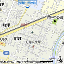 兵庫県姫路市町坪187周辺の地図
