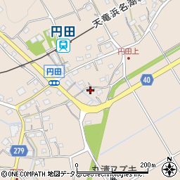 静岡県周智郡森町円田752周辺の地図