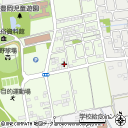 静岡県磐田市壱貫地86-7周辺の地図