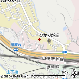 兵庫県相生市ひかりが丘21周辺の地図