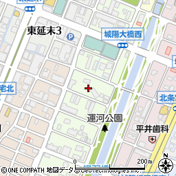 兵庫県姫路市三左衛門堀西の町周辺の地図