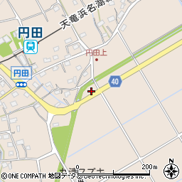 静岡県周智郡森町円田623-2周辺の地図