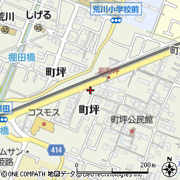 兵庫県姫路市町坪172周辺の地図