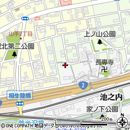 兵庫県相生市池之内735周辺の地図