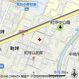 兵庫県姫路市町坪188周辺の地図