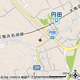 静岡県周智郡森町円田1170周辺の地図