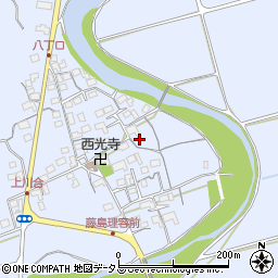 三重県伊賀市川合周辺の地図