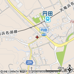 静岡県周智郡森町円田1169周辺の地図