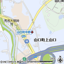 兵庫県西宮市山口町上山口1-32周辺の地図