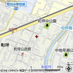 兵庫県姫路市町坪212周辺の地図