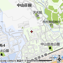 パレ・ロワイヤル宝塚周辺の地図