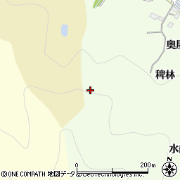 愛知県豊橋市石巻中山町南山周辺の地図