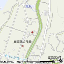 静岡県浜松市浜名区三ヶ日町摩訶耶124周辺の地図