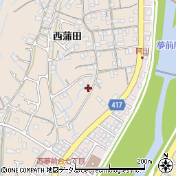 兵庫県姫路市広畑区西蒲田1153周辺の地図