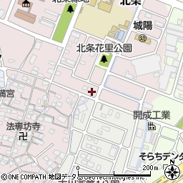 阿成姫路停車場線周辺の地図