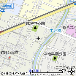 兵庫県姫路市町坪34周辺の地図