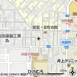 ローランハウス姫室町周辺の地図