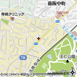 株式会社藤阪ガスセンター周辺の地図