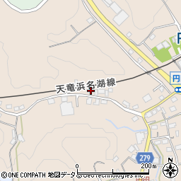 静岡県周智郡森町円田1186周辺の地図