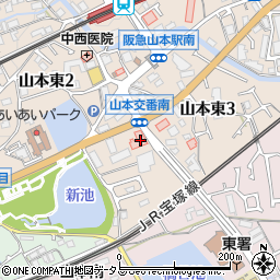 宝塚都寿司周辺の地図